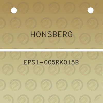 honsberg-eps1-005rk015b