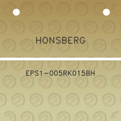 honsberg-eps1-005rk015bh