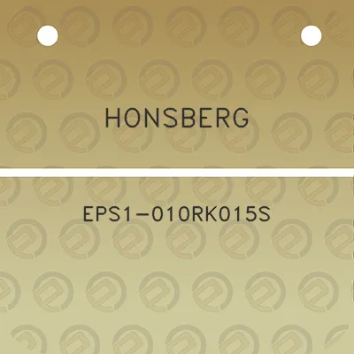 honsberg-eps1-010rk015s