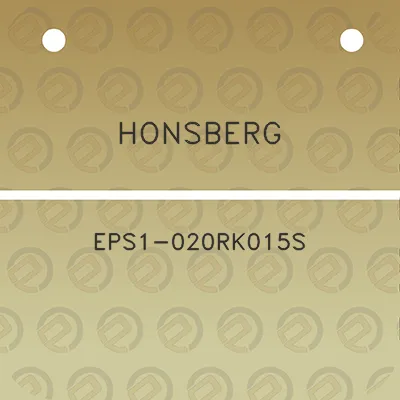 honsberg-eps1-020rk015s