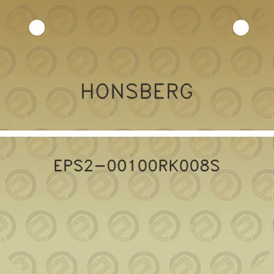 honsberg-eps2-00100rk008s