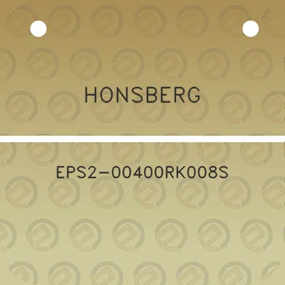 honsberg-eps2-00400rk008s