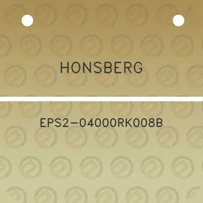 honsberg-eps2-04000rk008b