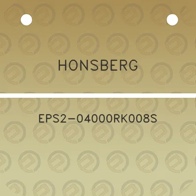 honsberg-eps2-04000rk008s