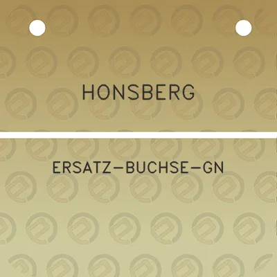 honsberg-ersatz-buchse-gn