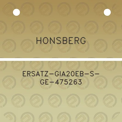 honsberg-ersatz-gia20eb-s-ge-475263