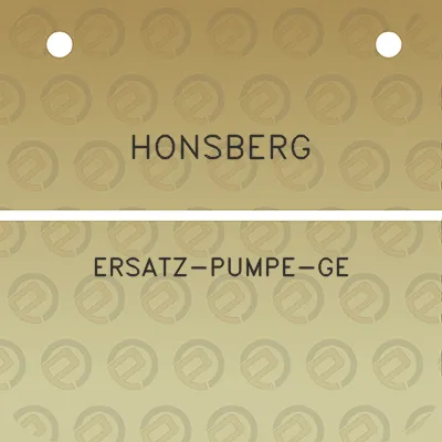 honsberg-ersatz-pumpe-ge