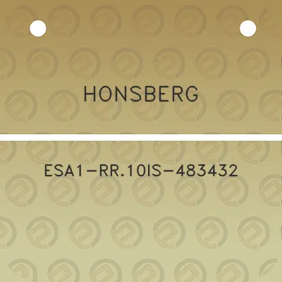 honsberg-esa1-rr10is-483432