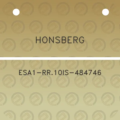 honsberg-esa1-rr10is-484746