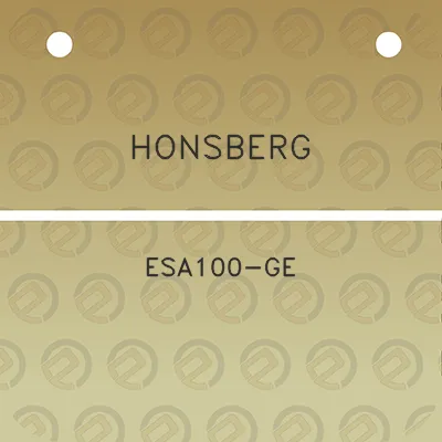 honsberg-esa100-ge