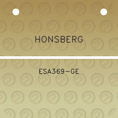 honsberg-esa369-ge