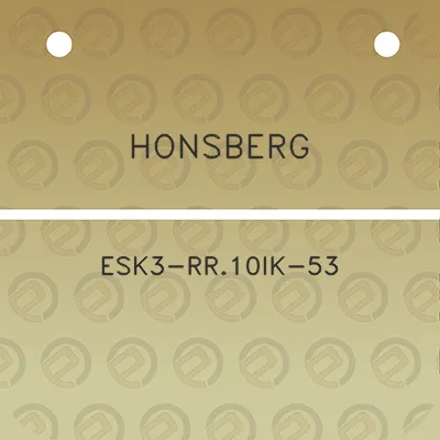 honsberg-esk3-rr10ik-53