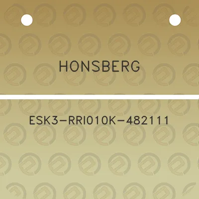 honsberg-esk3-rri010k-482111