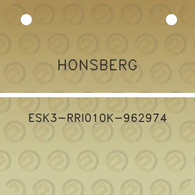 honsberg-esk3-rri010k-962974