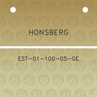 honsberg-est-01-100-05-ge