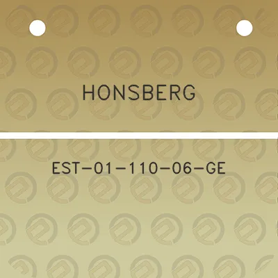 honsberg-est-01-110-06-ge