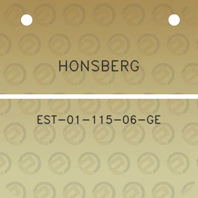 honsberg-est-01-115-06-ge