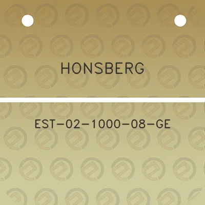 honsberg-est-02-1000-08-ge