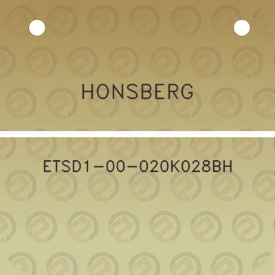 honsberg-etsd1-00-020k028bh