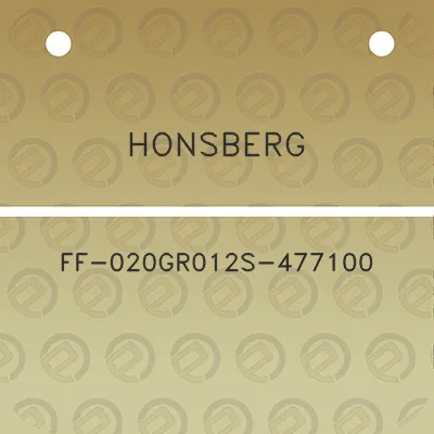 honsberg-ff-020gr012s-477100