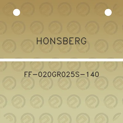 honsberg-ff-020gr025s-140