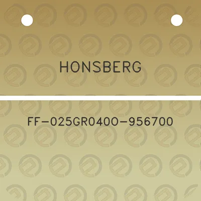 honsberg-ff-025gr040o-956700