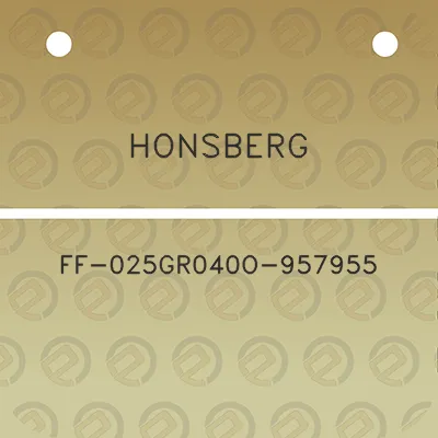 honsberg-ff-025gr040o-957955