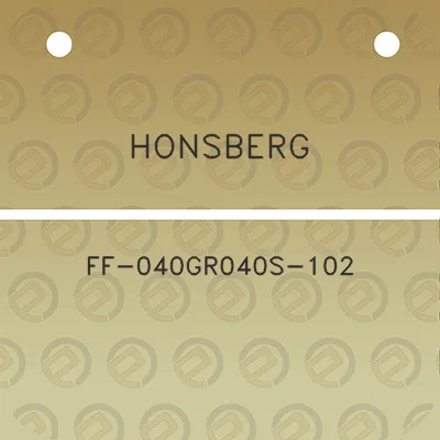 honsberg-ff-040gr040s-102