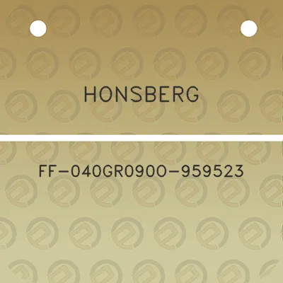 honsberg-ff-040gr090o-959523