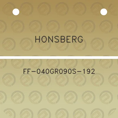 honsberg-ff-040gr090s-192