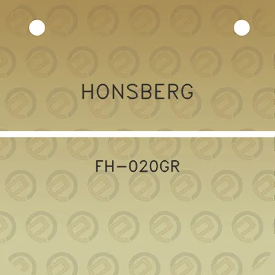 honsberg-fh-020gr