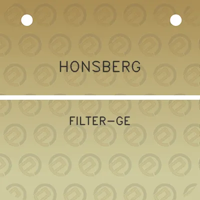 honsberg-filter-ge