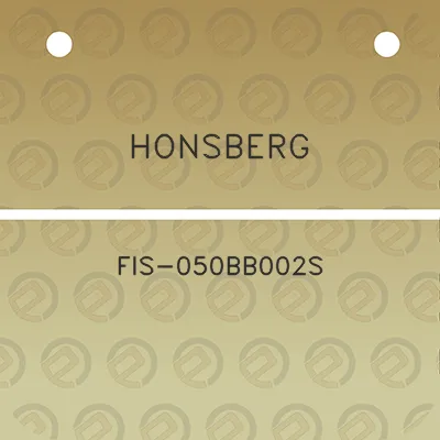 honsberg-fis-050bb002s