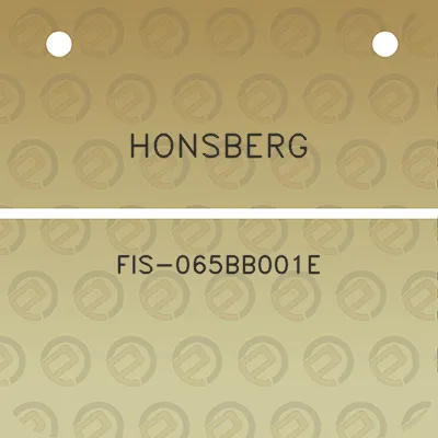 honsberg-fis-065bb001e