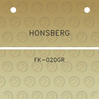 honsberg-fk-020gr