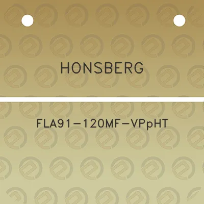 honsberg-fla91-120mf-vppht