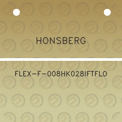 honsberg-flex-f-008hk028iftflo