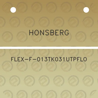 honsberg-flex-f-013tk031utpflo