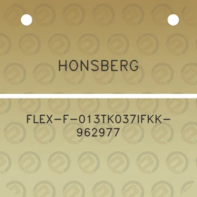 honsberg-flex-f-013tk037ifkk-962977