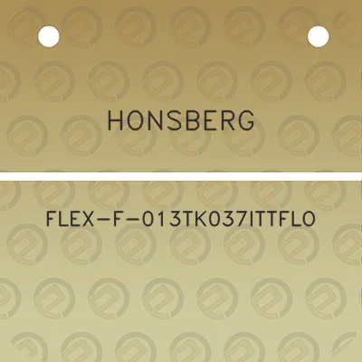 honsberg-flex-f-013tk037ittflo