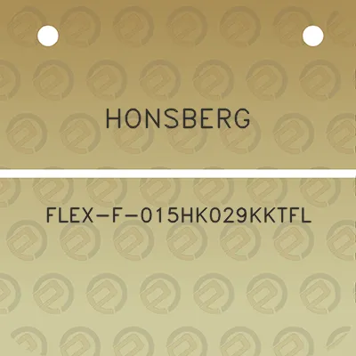 honsberg-flex-f-015hk029kktfl