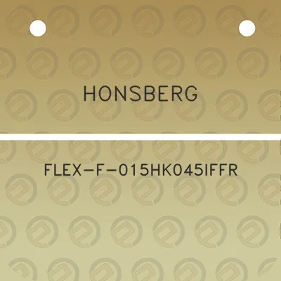 honsberg-flex-f-015hk045iffr