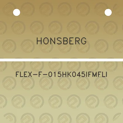 honsberg-flex-f-015hk045ifmfli