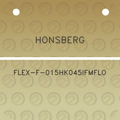 honsberg-flex-f-015hk045ifmflo