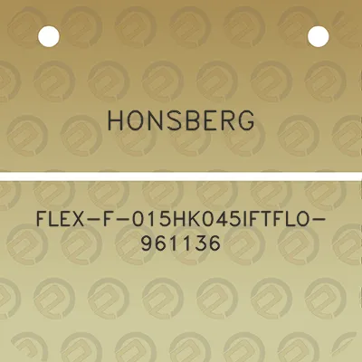 honsberg-flex-f-015hk045iftflo-961136