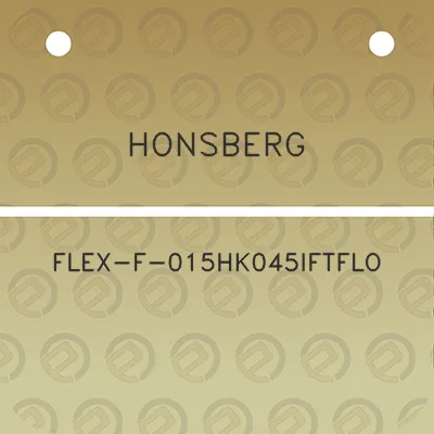 honsberg-flex-f-015hk045iftflo