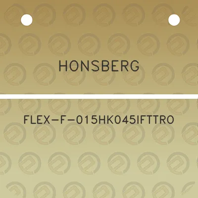 honsberg-flex-f-015hk045ifttro