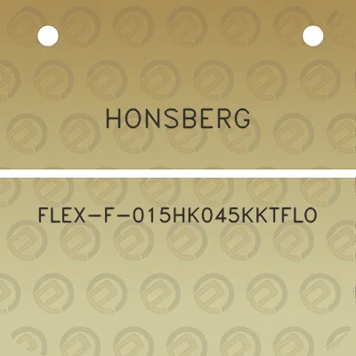 honsberg-flex-f-015hk045kktflo