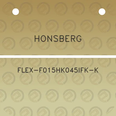 honsberg-flex-f015hk045ifk-k