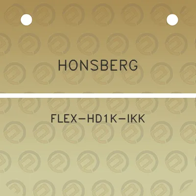 honsberg-flex-hd1k-ikk